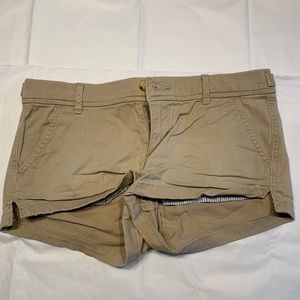 Abercrombie Khaki Shorts - Size 0, W-25